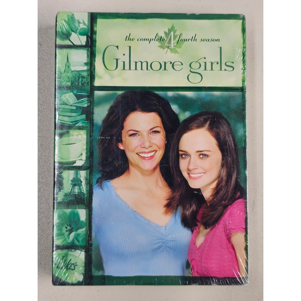 Gilmore Girls The Complete Fourth Season 4 DVD Box Set New Sealed 6-Disc 2005